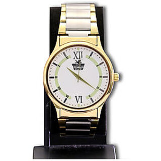 Golden Platinum Men's Watch