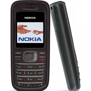 Second Hand (Refurbished) Nokia 1208 (Single Sim, 1.5 inches Display, Assorted Color) Superb Condition, Like New