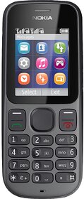 Second Hand (Refurbished) Nokia 101 (Dual SIM, 1.8 Inch Display, Black) - Superb Condition, Like New