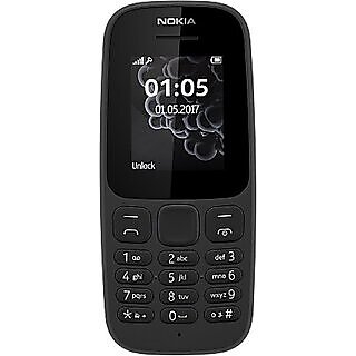 Second Hand (Refurbished) Nokia 105, Black DS (2017) - Superb Condition, Like New