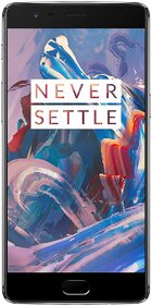 Second Hand (Refurbished) OnePlus 3 (6 GB RAM, 64 GB Storage, Grey) - Superb Condition, Like New