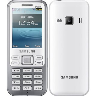 Second Hand (Refurbished) Samsung C3322 Assorted color, (Dual Sim,2.2 inches(5.59 cm)) Superb Condition, Like New
