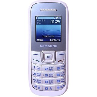 Second Hand (Refurbished) Samsung Guru E1200 (Single Sim, 1.5 inches Display) - Â - Superb Condition, Like New