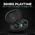 TecSox Minipod Ultra True Wireless Earbuds with Charging Case30hrs PlayTime  IPX Bluetooth Headset (Black, True Wireless)_WHL-178