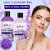 Globus Naturals Lavender Body Lotion 200ml & Body Wash 200ml skin care Combo with Loofah
