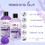 Globus Naturals Lavender Body Lotion 200ml & Body Wash 200ml skin care Combo with Loofah