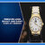 Golden Platinum Men'S Watch