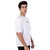 JAGTEREHO Men's Oversized Round Neck Half Sleeve Cotton T-Shirt White
