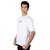 JAGTEREHO Men's Oversized Round Neck Half Sleeve Cotton T-Shirt White