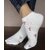 Flower Print  Ankle Cotton Socks for Women  Girls, Multi color, Free Size, Pack of 5 Pairs