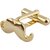 Lucky Jewellery Unique Golden Color Golden Plated Formal Wedding Shirt, Suit, Blazer Cufflinks Pair Set for Men