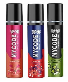 Mycode Celebration Fragrance (Sweet16Kissmecrazygirl) Pack Of 3