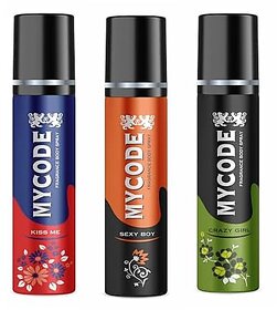 Mycode Celebration Fragrance (Kissmesexyboy Crazygirl) Pack Of 3