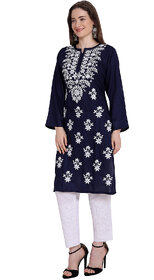 Lucknowi Rayon Cotton Kurta