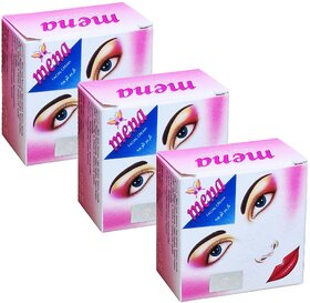 Mena Facial Whitening Cream - Pack Of 3 (3g)