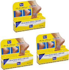 Yoko Cracked Heel Moisturize & Smoothen Cream - 50g (Pack Of 3)