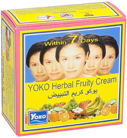 Face Fruity Whitening Yoko Cream - 4g