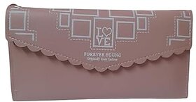 Classycarry Ladies And Women'S Wallet Purse  Wallets Leather Credit Card Holder (Spicy Pink)