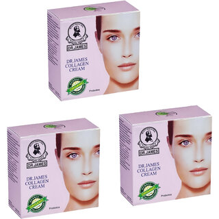Dr James Collagen Cream - 4g (Pack Of 3)