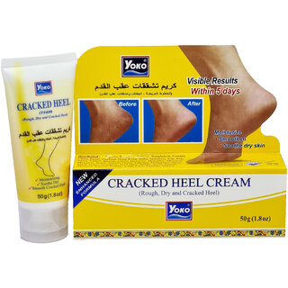 Yoko Cracked Heel Moisturize & Smoothen Cream - 50g
