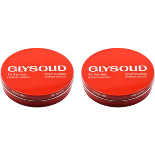 Glysolid For The Skin Protects Softens Cream - 125ml (Pack Of 2)