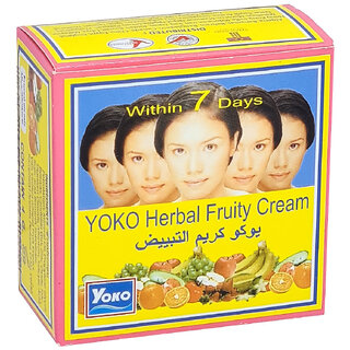 Face Fruity Whitening Yoko Cream - 4g