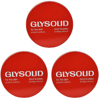 Glysolid For The Skin Protects Softens For All Skin Cream - Pack Of 3 (125ml)