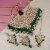 Lucky Jewellery Bridal Dulhan Green Color Wedding & Engagement Kundan Choker Necklace Set With Mang Tikka