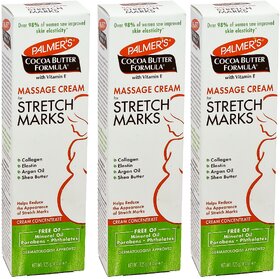 Palmers Stretch Marks Massage Cream - 125gm (Pack Of 3)