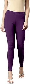 SHE PURE LUXURY WEAR Ankle Length  Ethnic Wear Legging  (Purple, Solid)