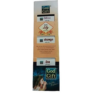 PRASHITA CREATIONS 6 Wonders GOD Gift Dhoop Cones (12 Packets) (6 in 1) Rose  Lily  Lavender  Sandalwood  Guggul  L