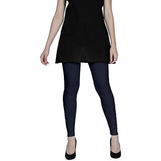 SHE PURE LUXURY WEAR Ankle Length  Ethnic Wear Legging  (Blue, Solid)