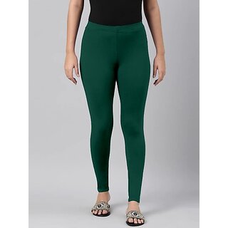 SHE PURE LUXURY WEAR Ankle Length  Ethnic Wear Legging  (Green, Solid)