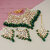 Lucky Jewellery Traditional 18k Gold Plated Green Color Dulhan Choker Kundan Bridal Set (2092-L1SK-KD124-GG)