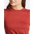 SHE PURE LUXURY WEAR Casual Cap Sleeves Solid Women Maroon Top