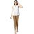 SHE PURE LUXURY WEAR Ankle Length  Ethnic Wear Legging  (Beige, Solid)