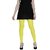 SHE PURE LUXURY WEAR Ankle Length  Ethnic Wear Legging  (Yellow, Solid)
