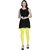 SHE PURE LUXURY WEAR Ankle Length  Ethnic Wear Legging  (Yellow, Solid)
