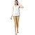 SHE PURE LUXURY WEAR Ankle Length  Ethnic Wear Legging  (Beige, Solid)