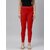 SHE PURE LUXURY WEAR Ankle Length  Ethnic Wear Legging  (Red, Solid)