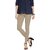 SHE PURE LUXURY WEAR Ankle Length  Ethnic Wear Legging  (Beige, Solid)