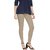 SHE PURE LUXURY WEAR Ankle Length  Ethnic Wear Legging  (Beige, Solid)