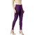 SHE PURE LUXURY WEAR Ankle Length  Ethnic Wear Legging  (Purple, Solid)