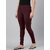 SHE PURE LUXURY WEAR Ankle Length  Ethnic Wear Legging  (Maroon, Solid)