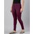 SHE PURE LUXURY WEAR Ankle Length  Ethnic Wear Legging  (Maroon, Solid)