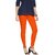 SHE PURE LUXURY WEAR Ankle Length  Ethnic Wear Legging  (Orange, Solid)