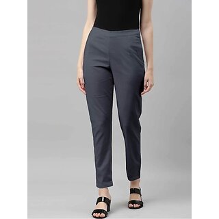 SHE PURE LUXURY WEAR Women Regular Fit Multicolor Pure Cotton Trousers