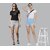 SHE PURE LUXURY WEAR Pack of 2 Solid Women Grey, Blue Hotpants