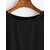 SHE PURE LUXURY WEAR Women Solid Round Neck Pure Cotton Black T-Shirt