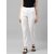 SHE PURE LUXURY WEAR Women Regular Fit White Pure Cotton Trousers